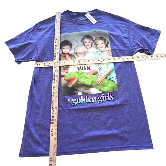 NEW GOLDEN GIRLS Graphic T SHIRT LG TEE Men's Women's I Heart Miami Cotton Blend - Picture 4 of 6